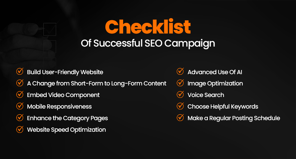 Checklist of Successful SEO Campaign