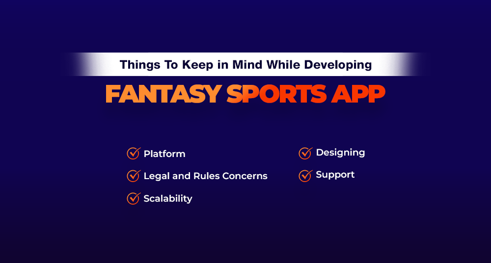 Things to Consider When Making a Fantasy Sports App