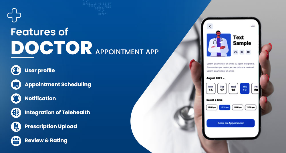 Features of Doctor Appointment App Development