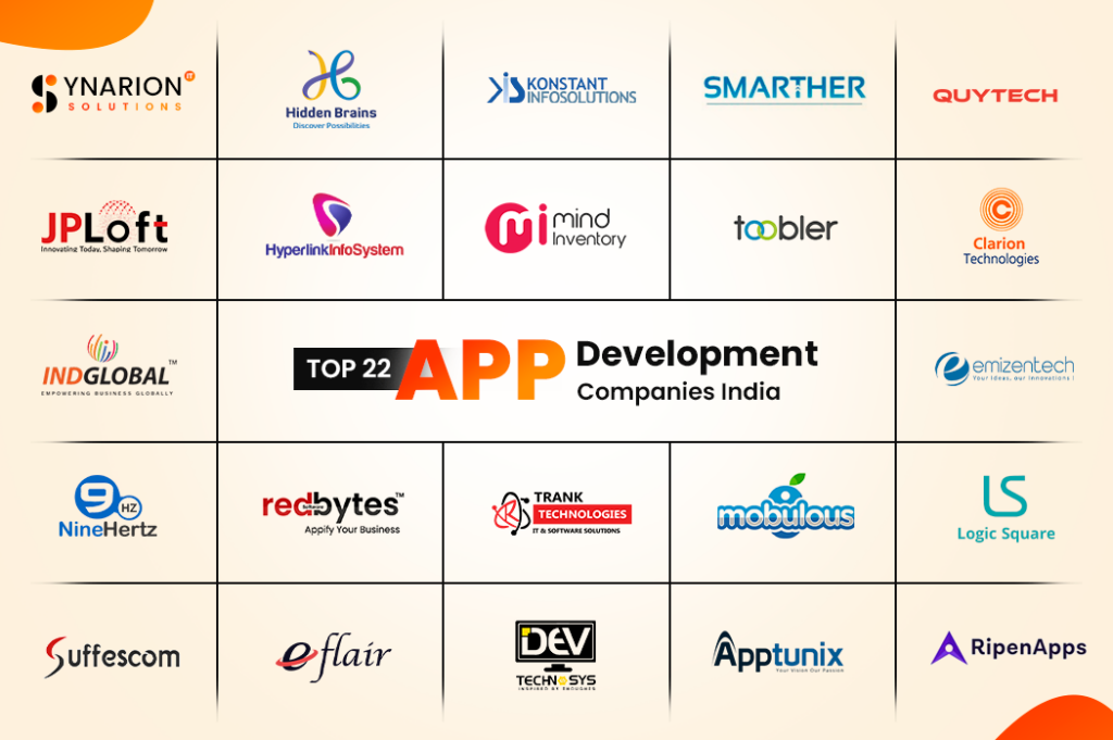 22 App Development Companies in India