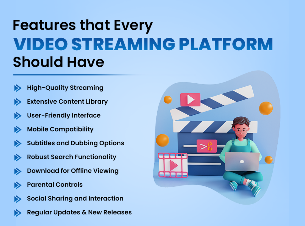 Video Streaming Platform Features