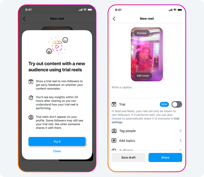 Instagram Trial Reel