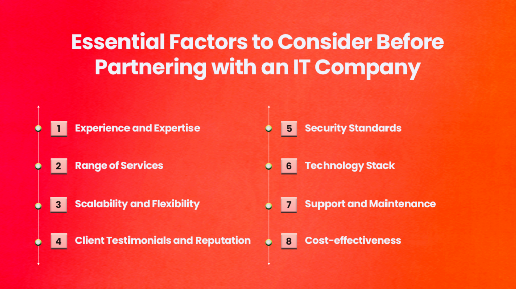 Key Checklist to Follow While Partnering an IT Company