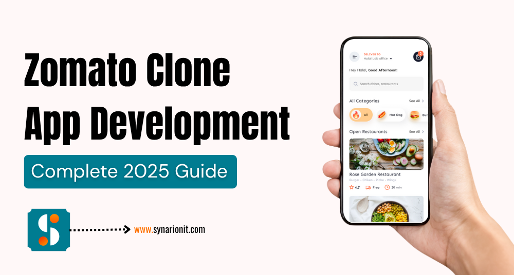 Food Delivery App Development Like Zomato 2025