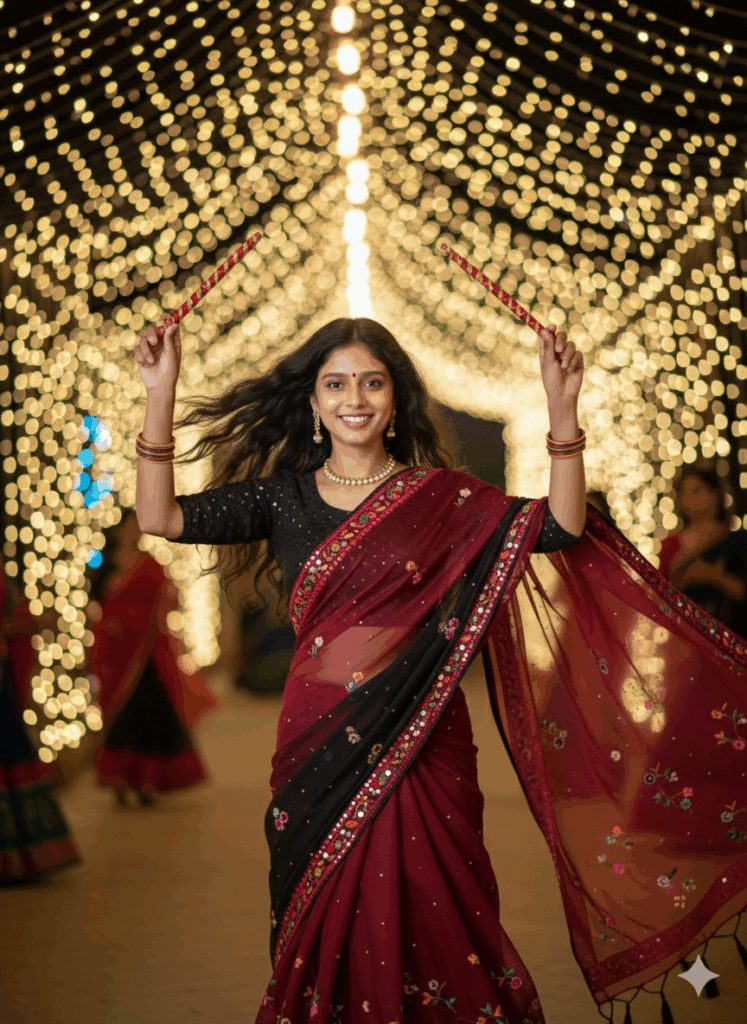 Navratri night vibes