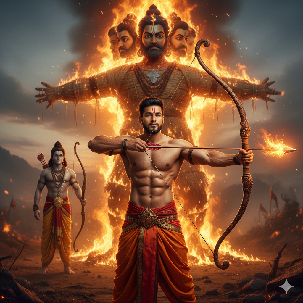 Dussehra-inspired image
