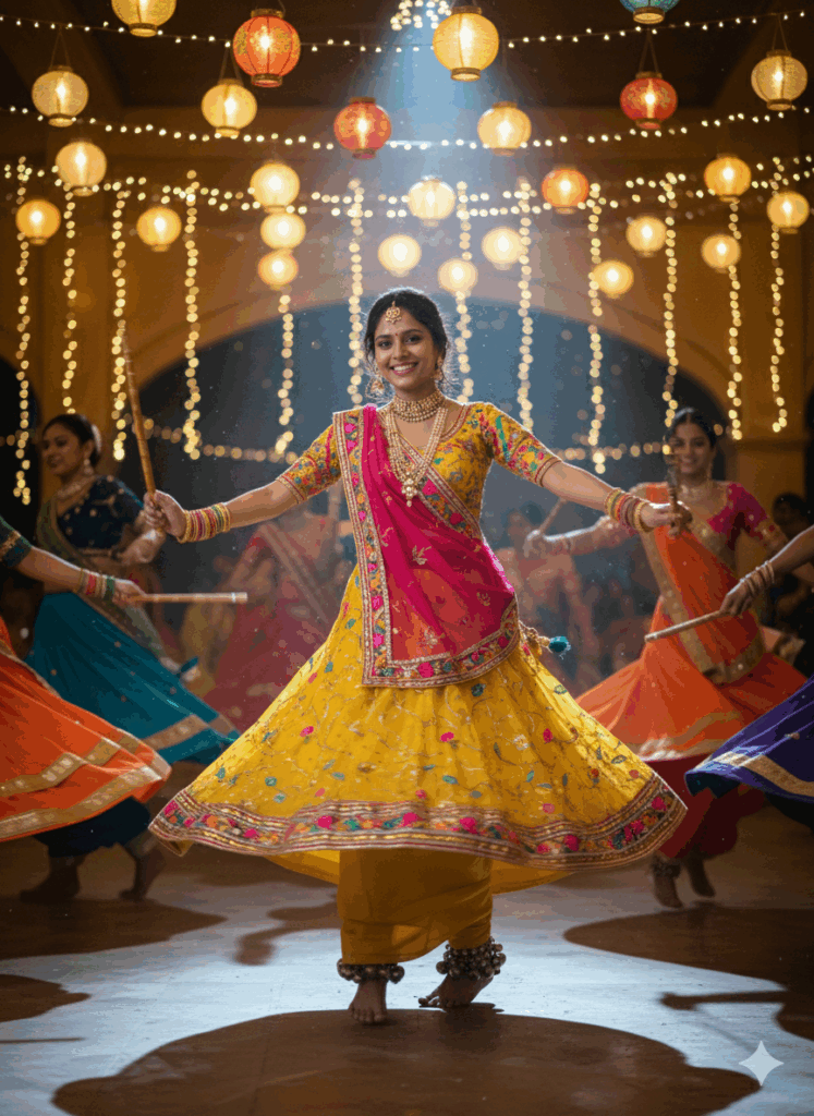 Garba lehenga