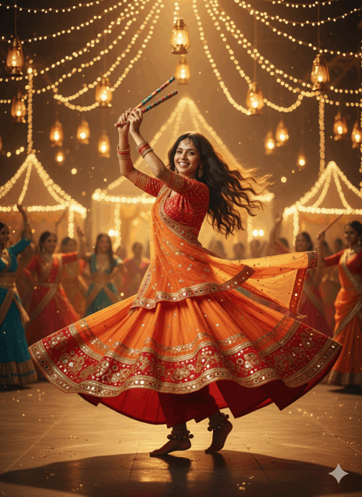 Garba scene