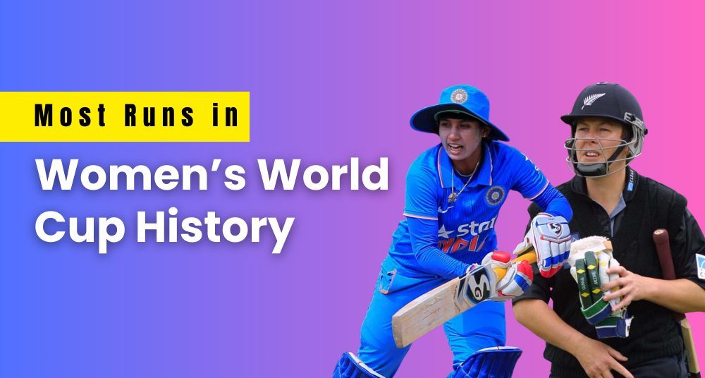 Most Runs in Women's World Cup