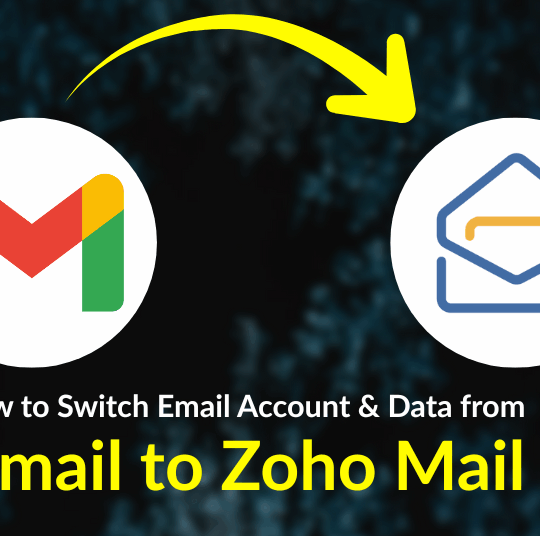 Gmail to Zoho Mail