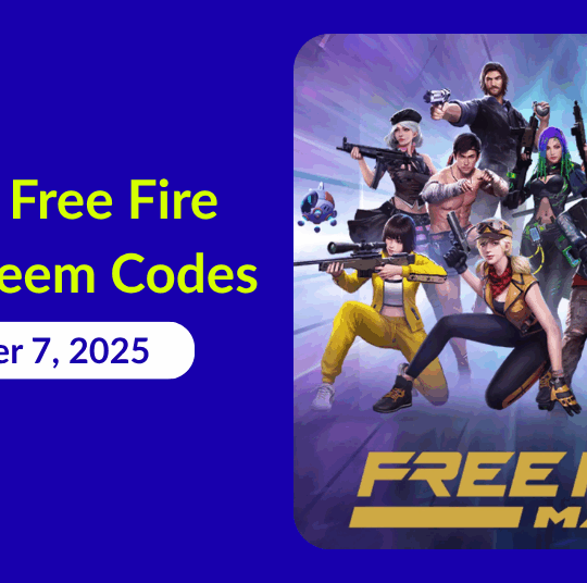 Garena Free Fire Max Redeem Codes