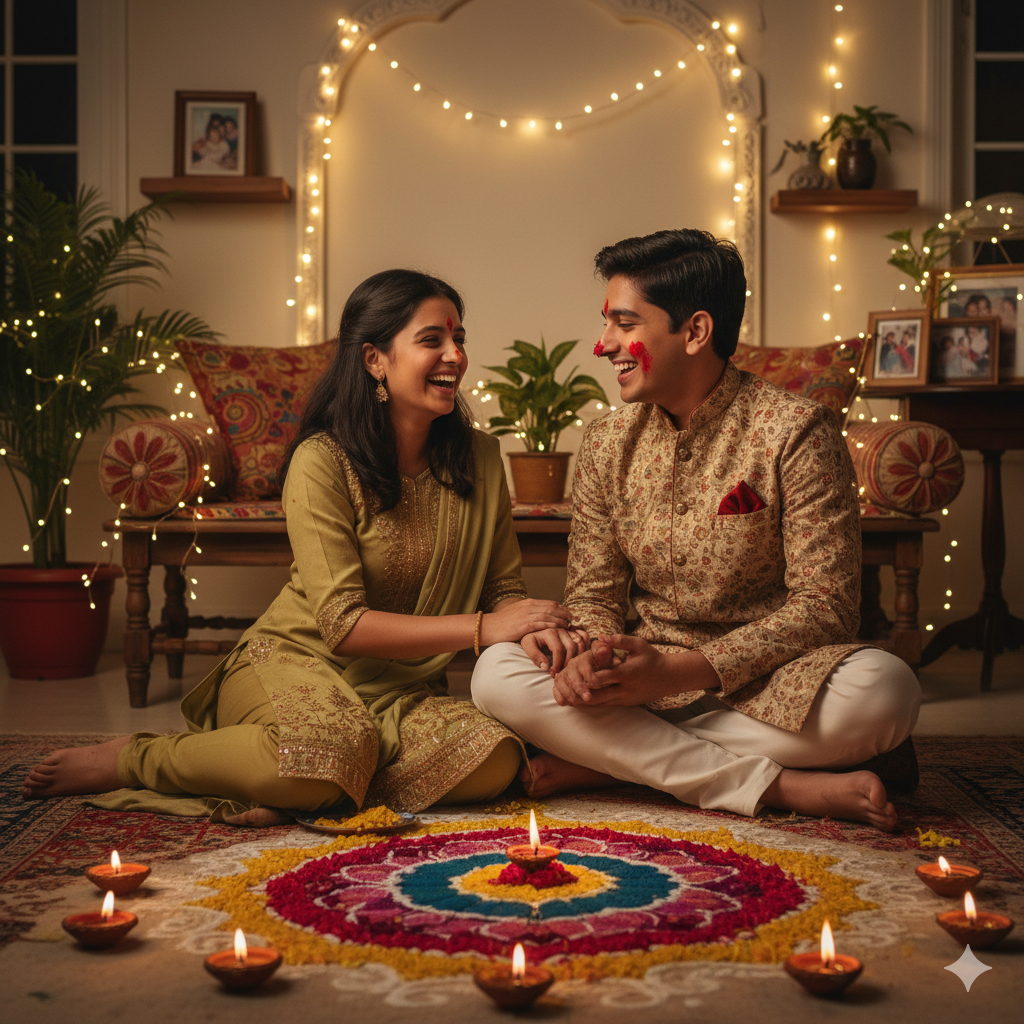 tilak and blessings