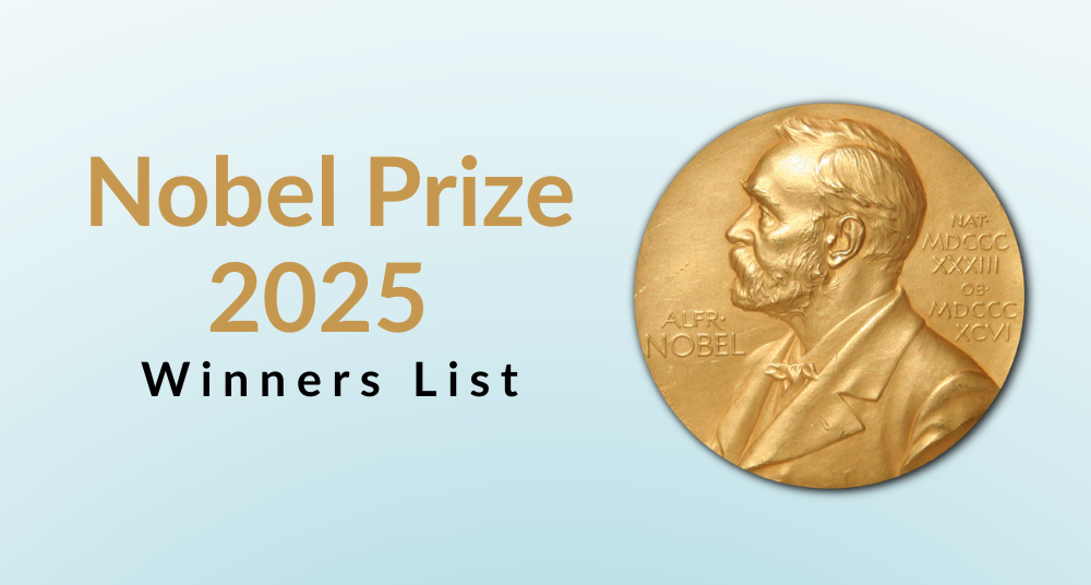 Nobel Prize 2025 Winners List