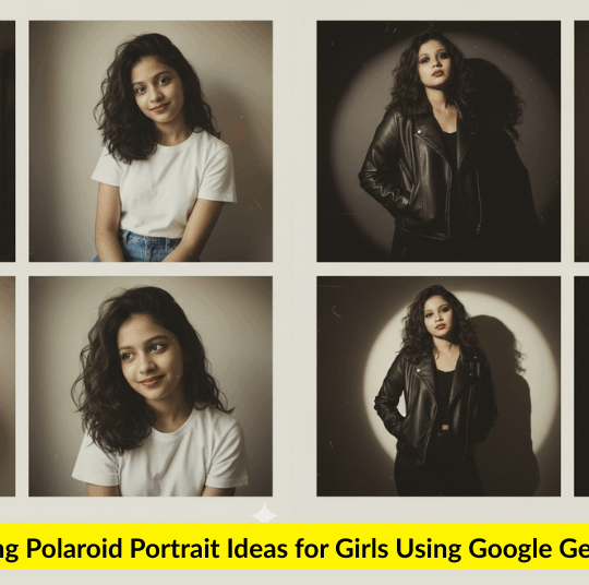 Polaroid Style Portrait prompts