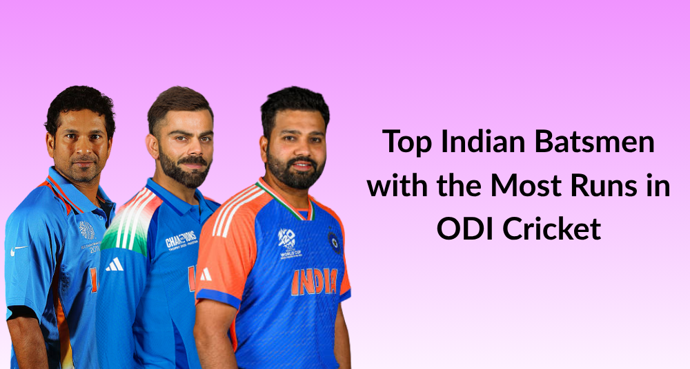 Most Runs in ODI for India
