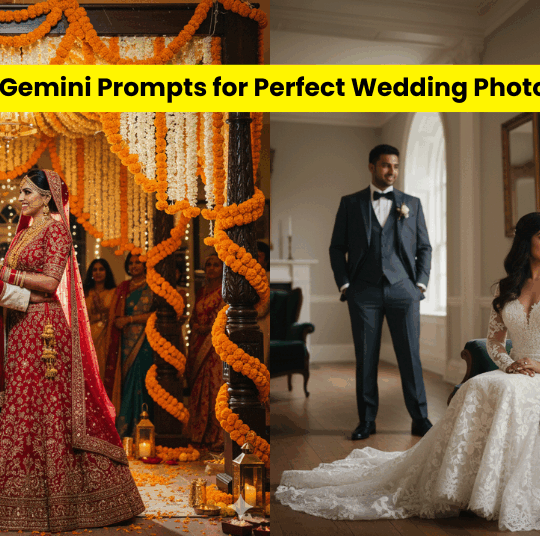 Google Gemini Prompts for wedding