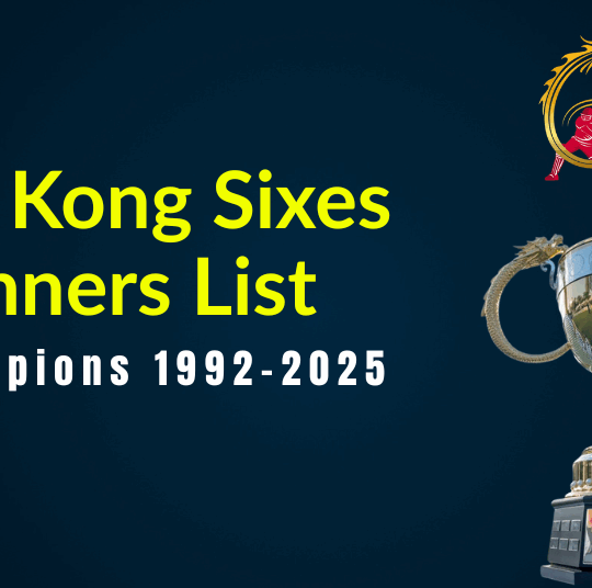 Hong Kong Sixes Winners List