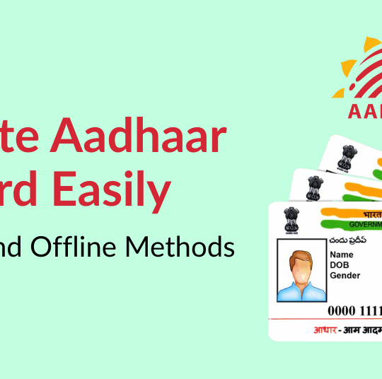 Update Aadhaar Card