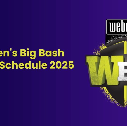 Women's Big Bash League Schedule