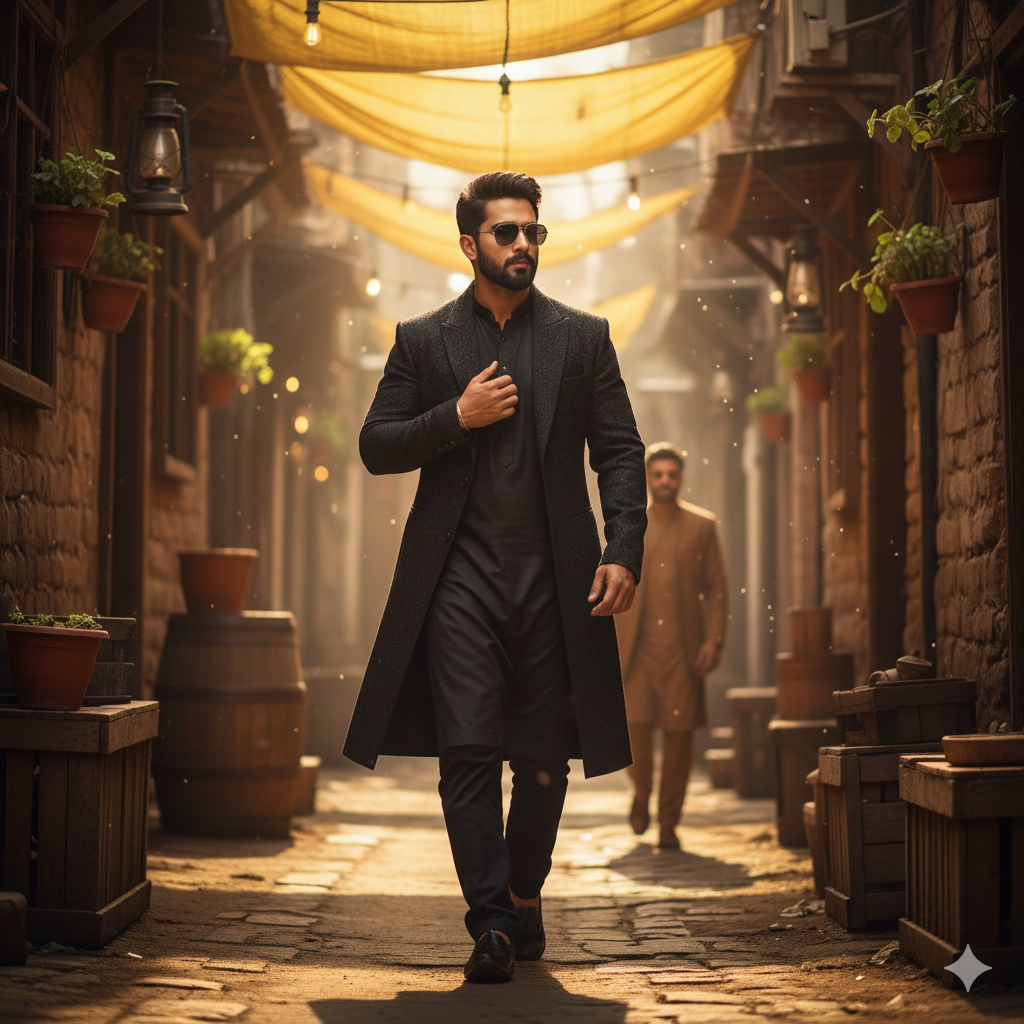 Cinematic realistic shot