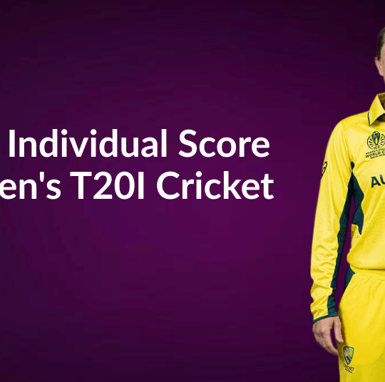 Highest Individual Score in Women's T20I
