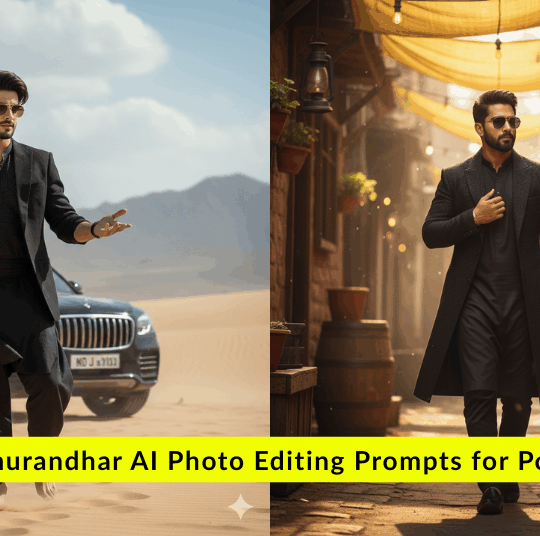 Dhurandhar AI Photo Editing Prompts