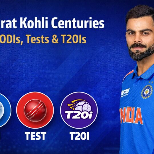 virat kohli centuries