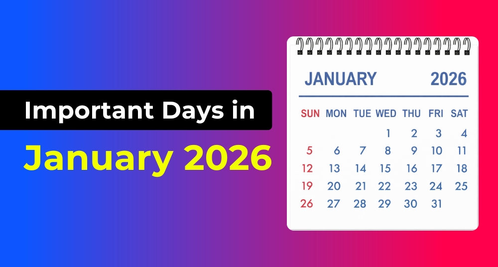 Important Days in January 2026