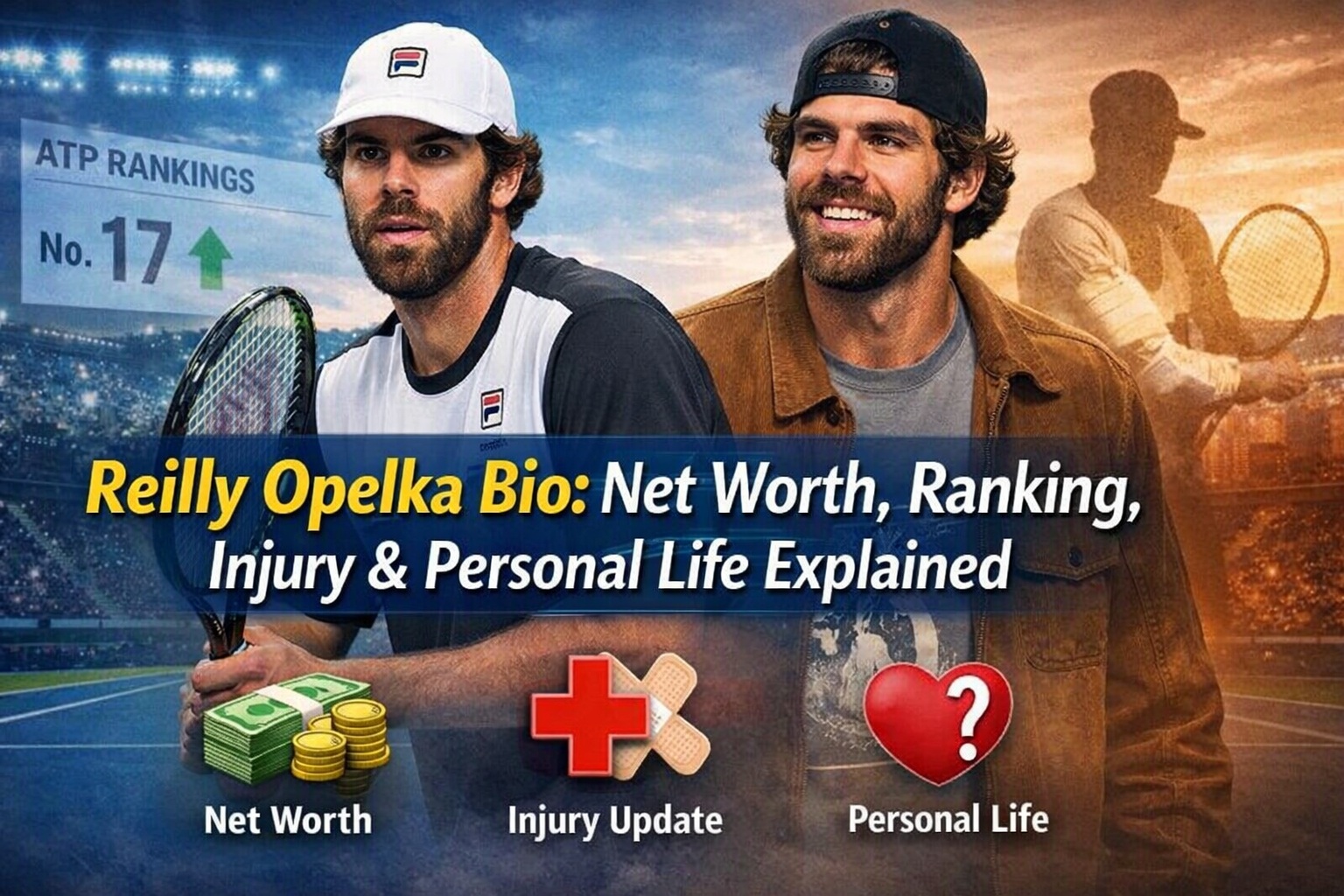 Reilly Opelka Bio: Net Worth, Ranking, Injury & Wife Explained