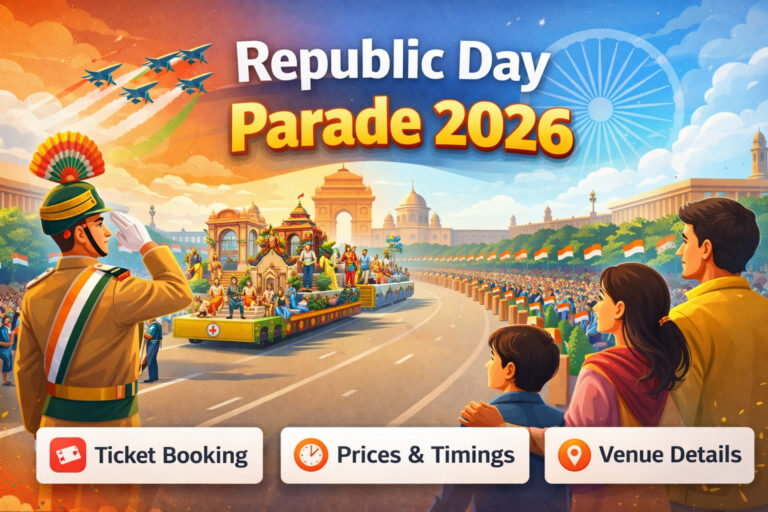 Republic Day Parade 2026 Tickets Prices Booking Timings Venue
