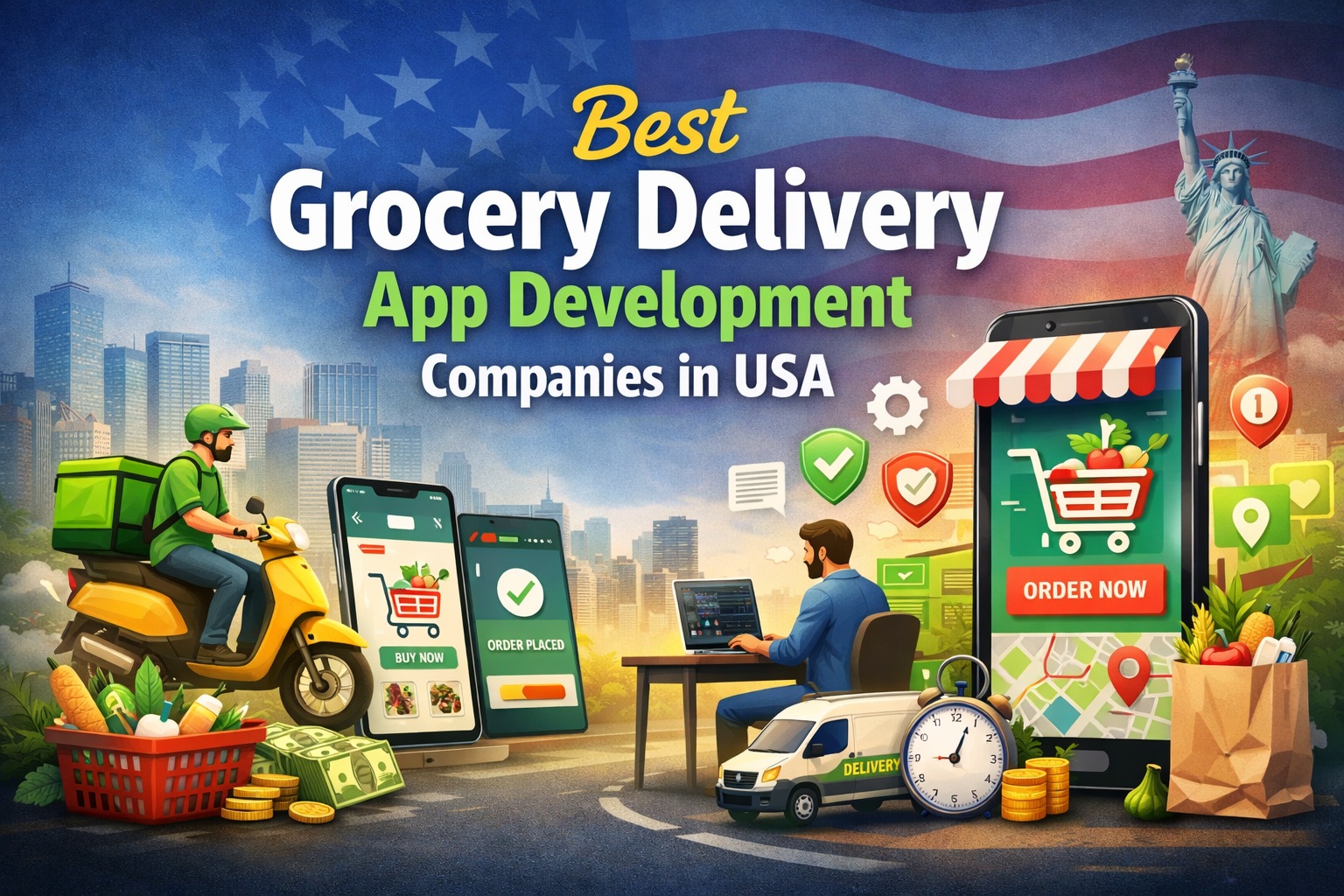 Best Grocery Delivery App Development Companies in USA