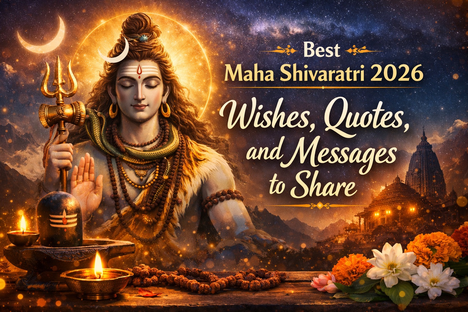 Best Maha Shivaratri Wishes, Quotes, and Messages for 2026