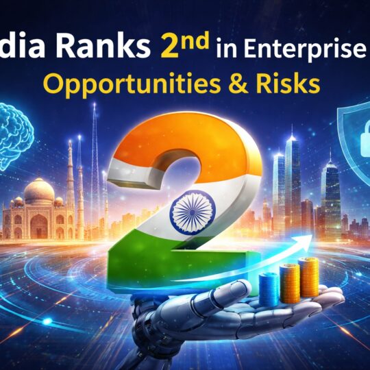 India Ranks 2nd Globally in Enterprise AI Adoption Opportunities and Security Risks in 2026