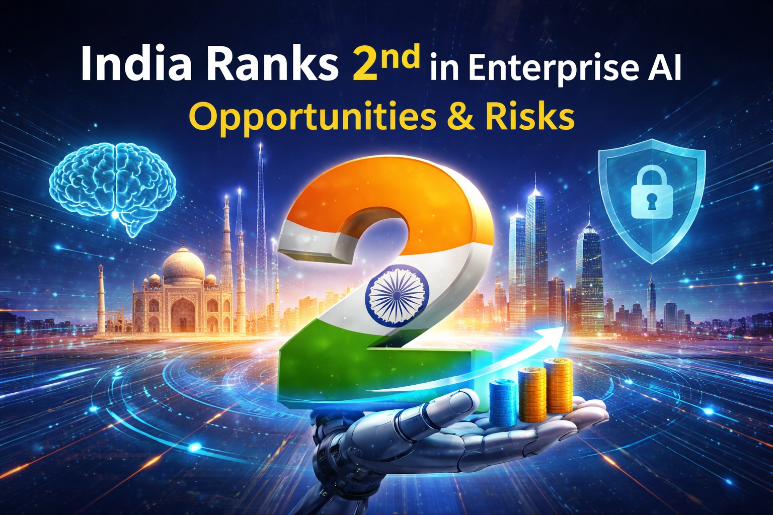 India Ranks 2nd Globally in Enterprise AI Adoption Opportunities and Security Risks in 2026