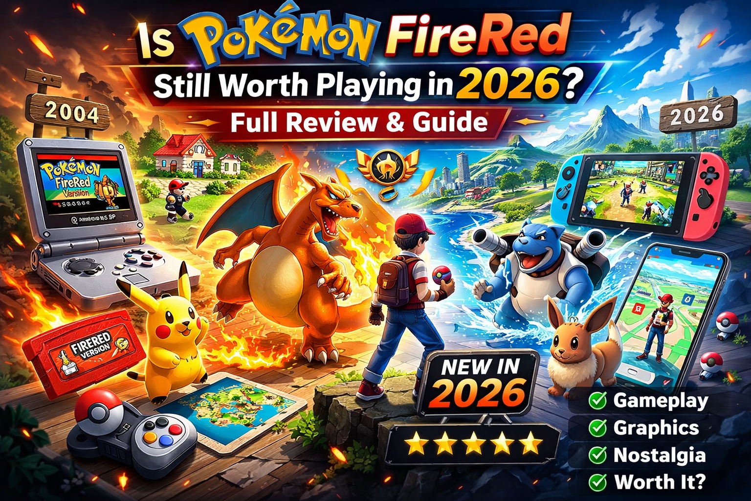 Is Pokémon FireRed Still Worth Playing in 2026
