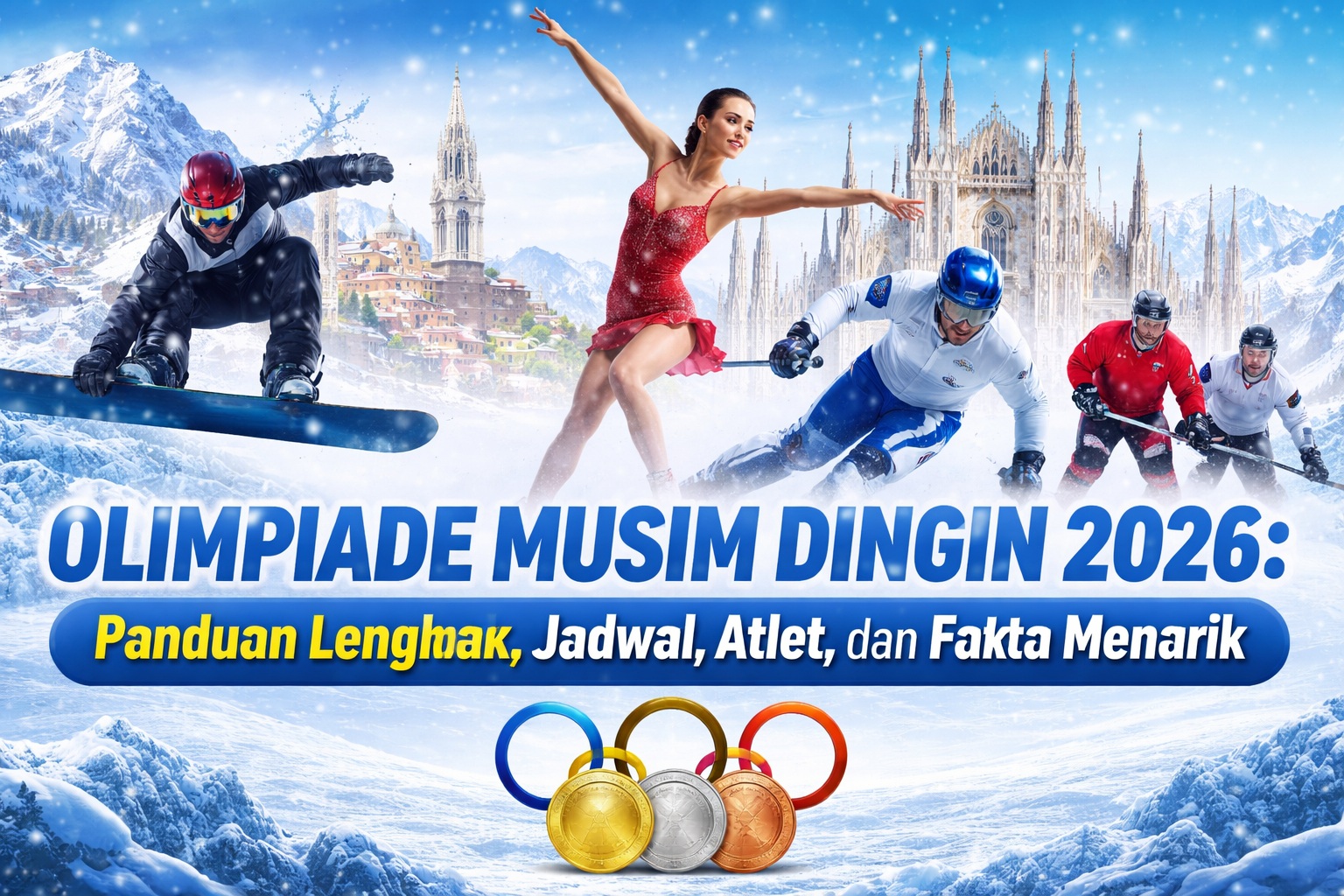 Olimpiade Musim Dingin 2026 Panduan Lengkap, Jadwal, Atlet, dan Fakta Menarik