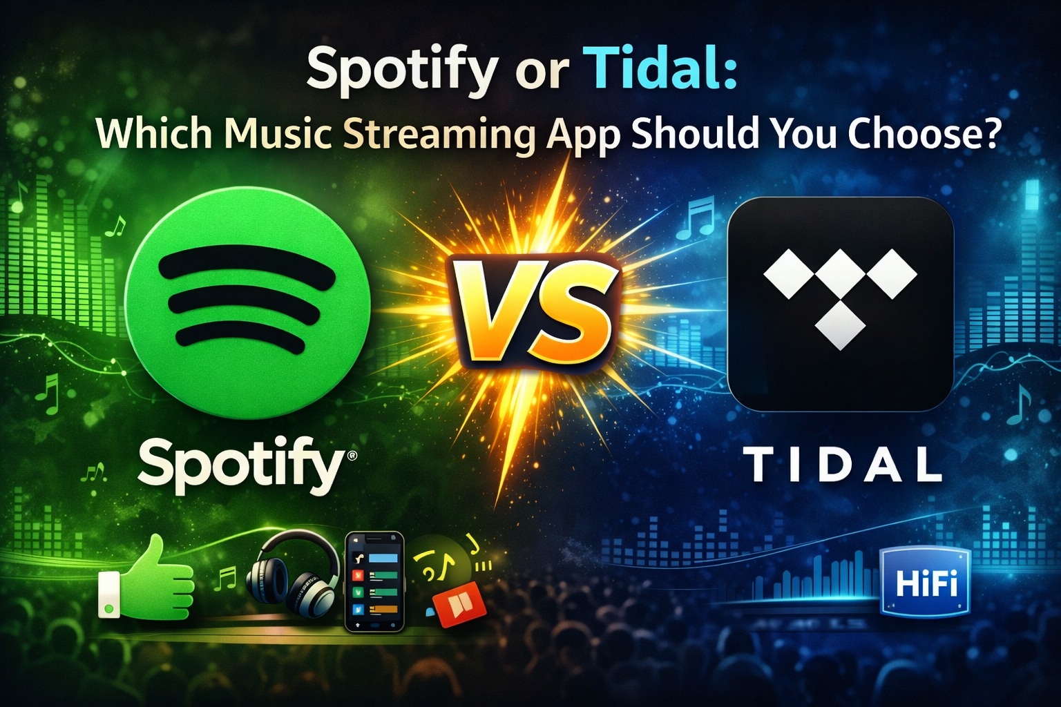 Spotify or Tidal Which Music Streaming App Should You Choose