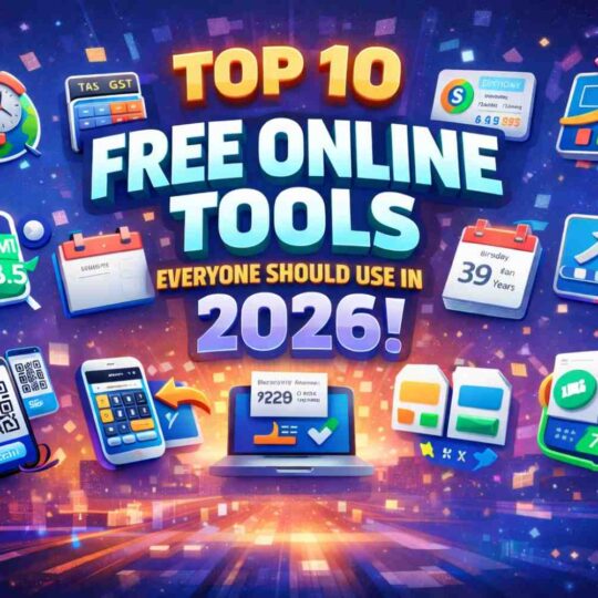 Top 10 Free Online Tools Everyone Should Use in 2026