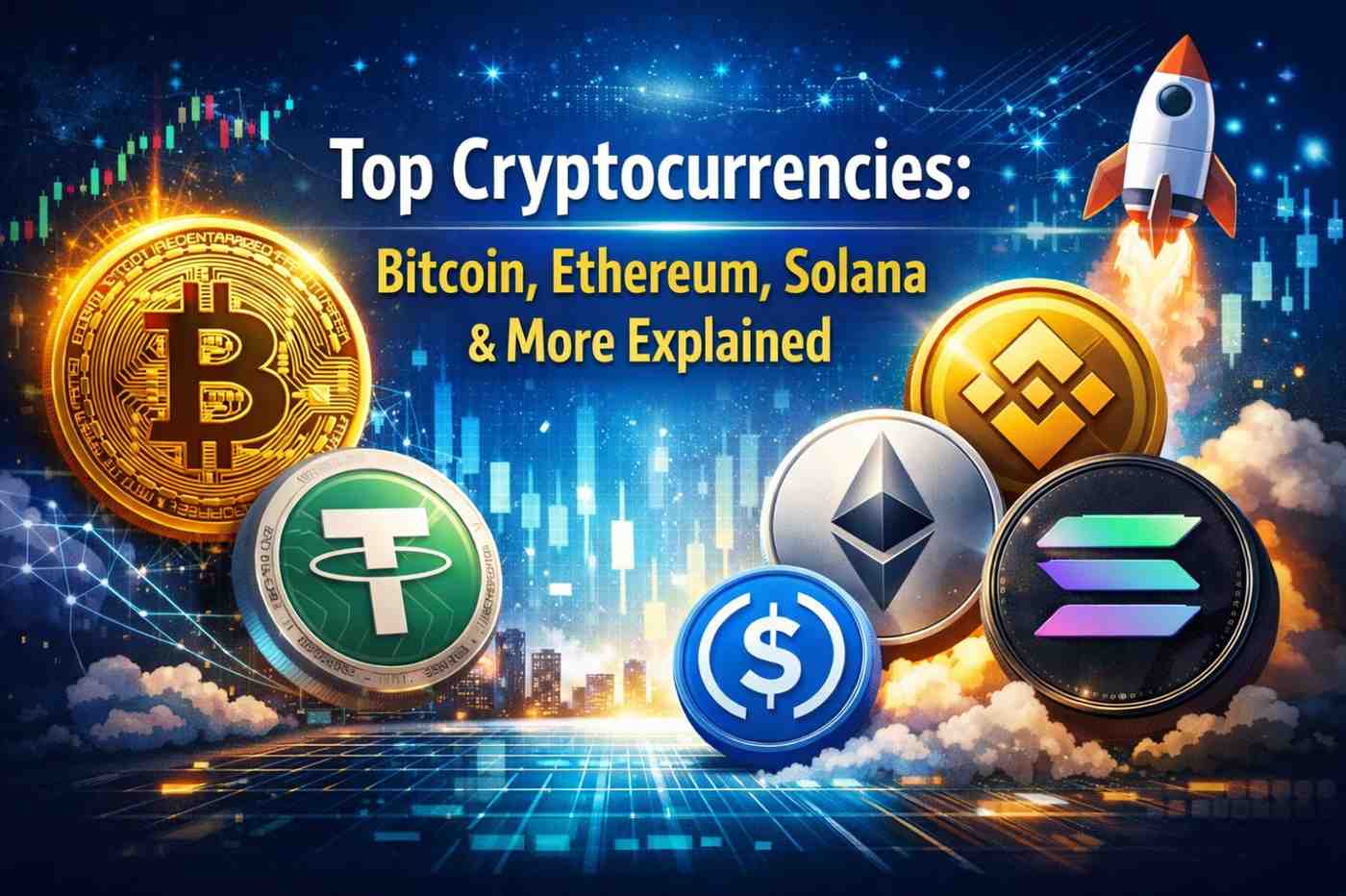 Top Cryptocurrencies Bitcoin, Ethereum, Solana & More Explained