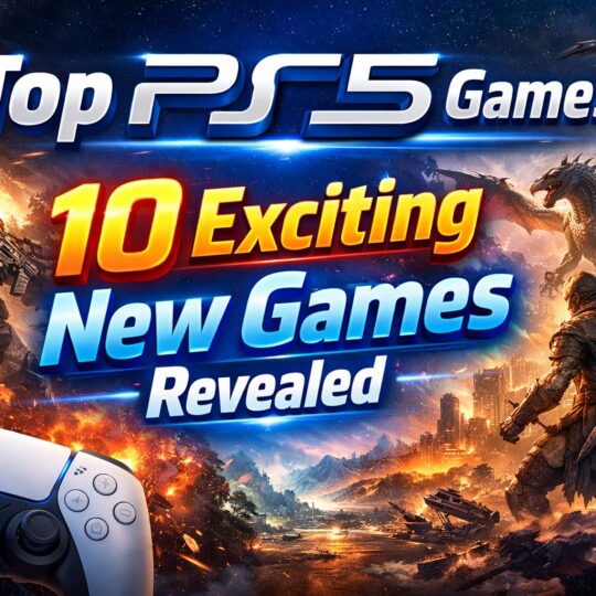 Top PS5 Games: 10 Exciting New Games Revealed