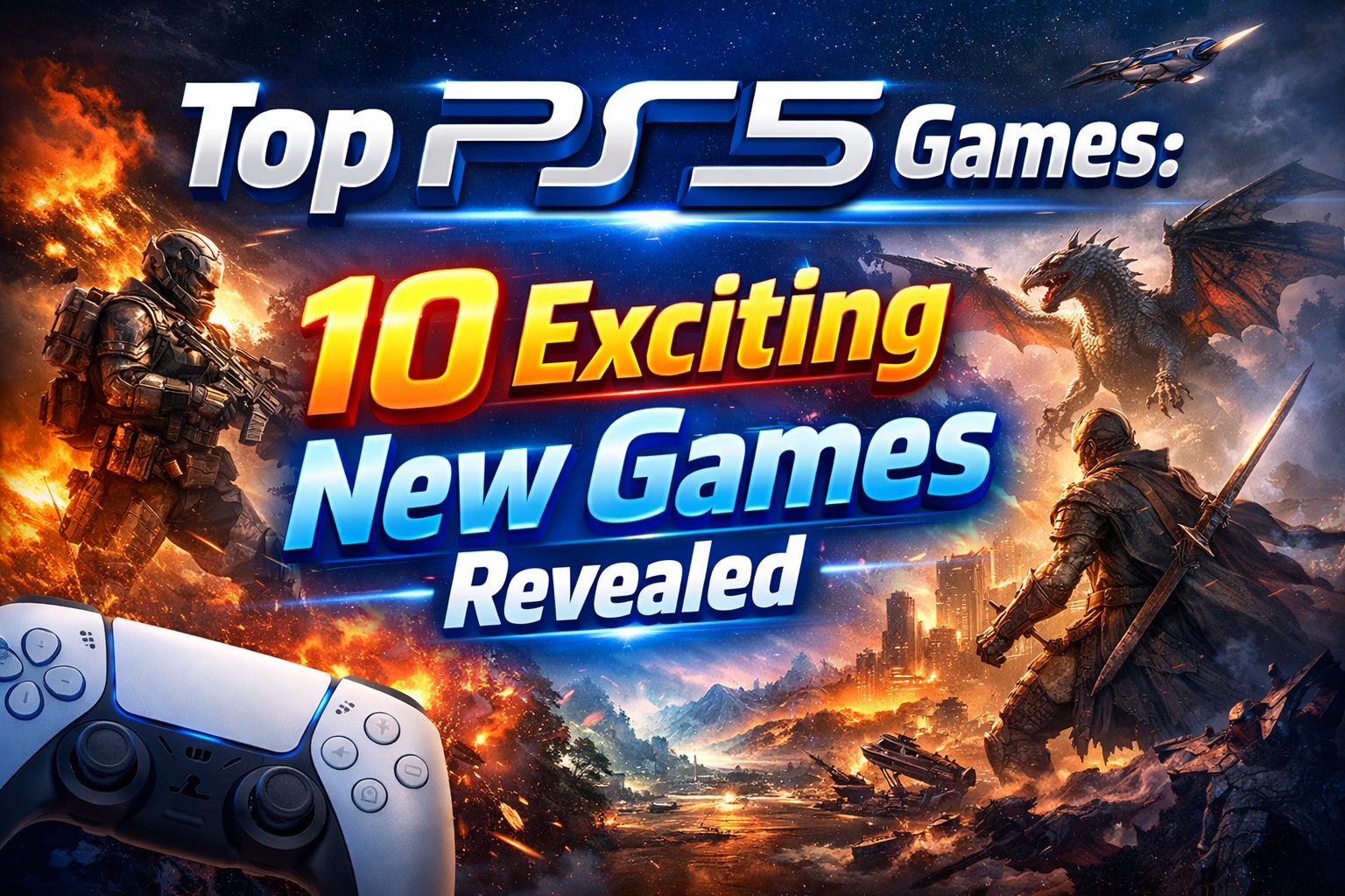 Top PS5 Games: 10 Exciting New Games Revealed