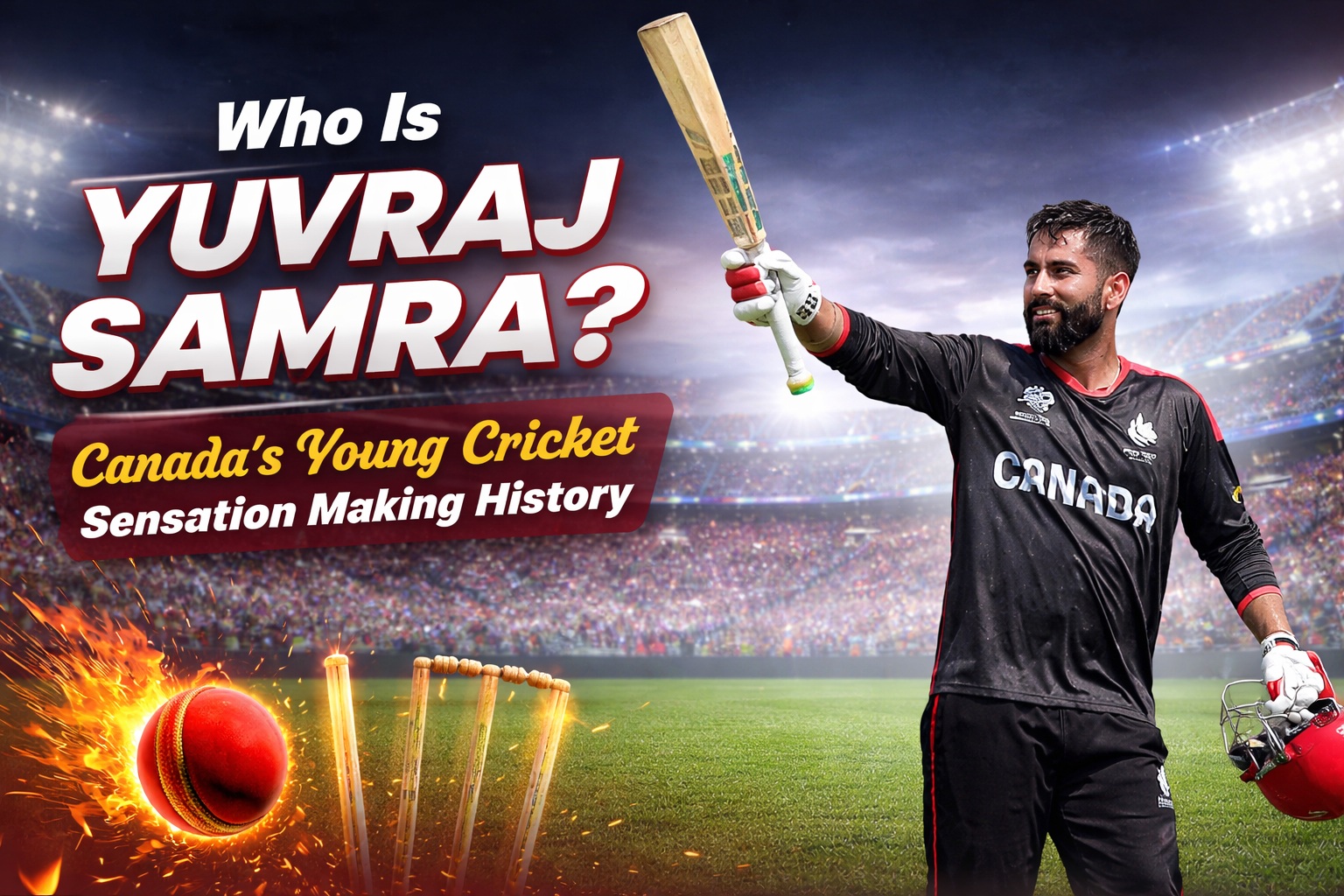 Who Is Yuvraj Samra Rising Star of Canadian Cricket and Record-Breaker