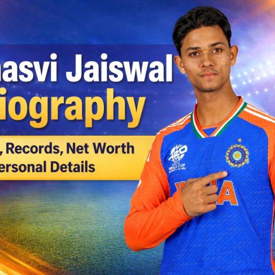 Yashasvi Jaiswal Biography, Records, Net Worth, Age & Personal Life