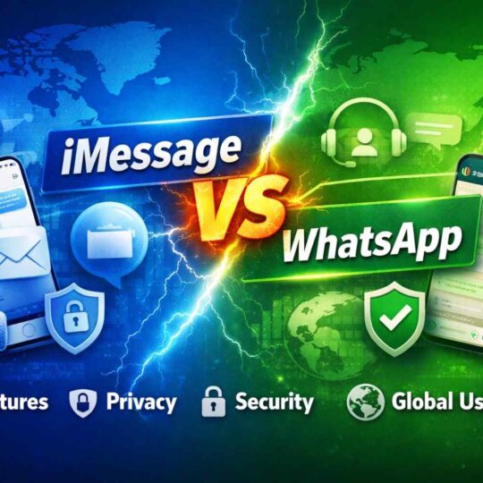 iMessage vs WhatsApp Features, Privacy, Security & Global Usage Comparison