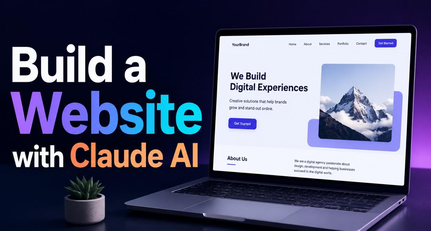 Build a Website with Claude AI