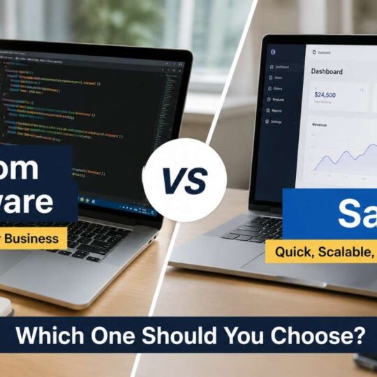 Custom Software vs SaaS Which One Should You Choose
