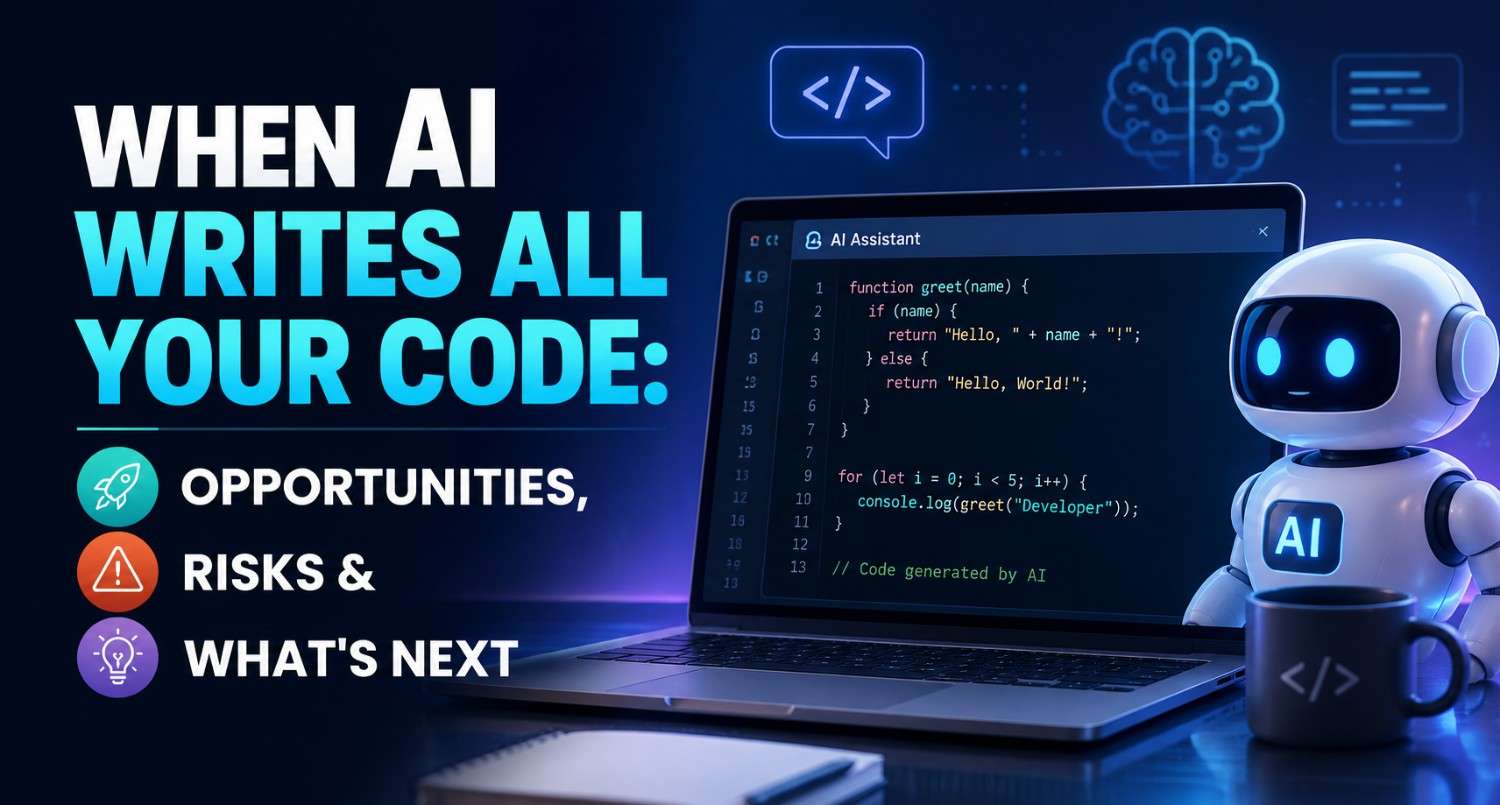When AI Writes All Your Code Opportunities, Risks & What's Next